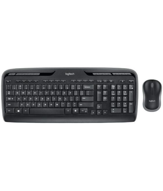 Teclado y ratón inalámbrico logitech combo mk330