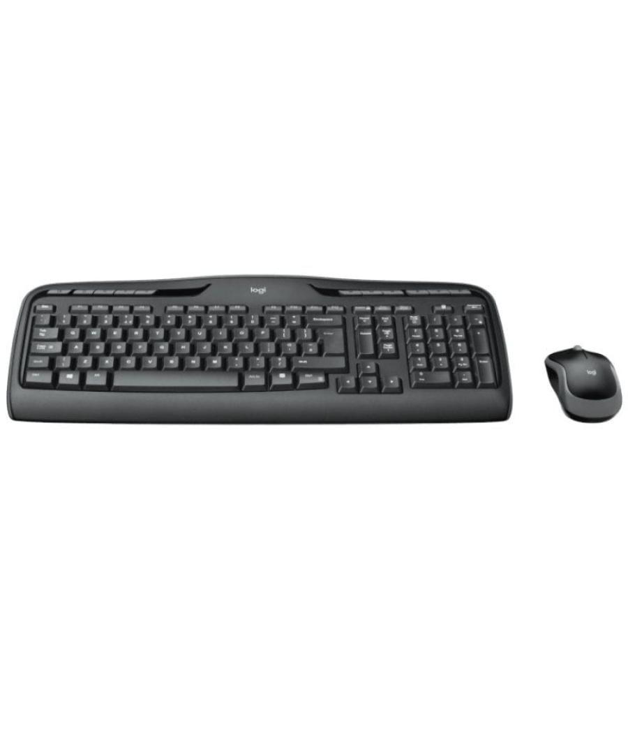 Teclado y ratón inalámbrico logitech combo mk330