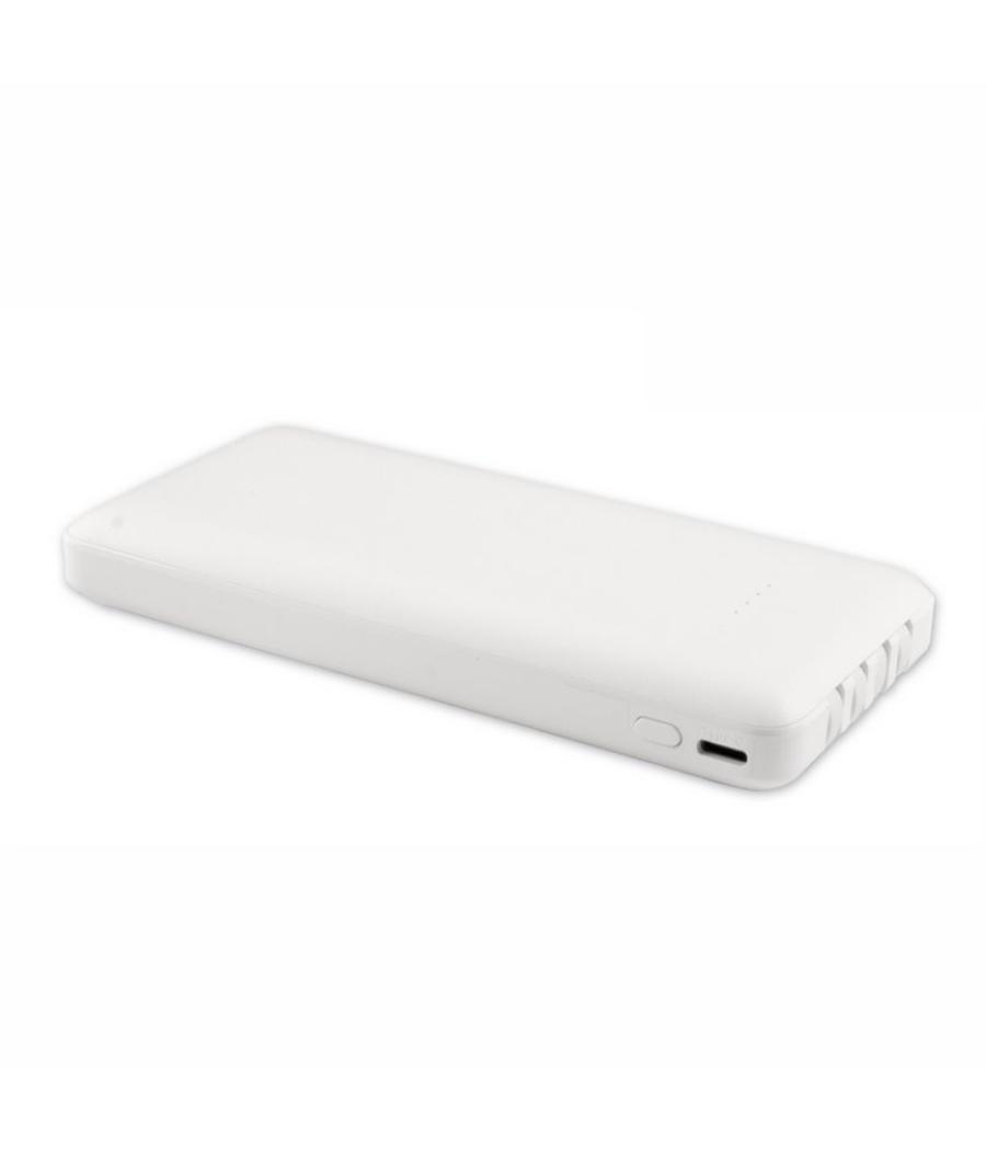 Coolbox powerbank 10k mah blanco cables integrados