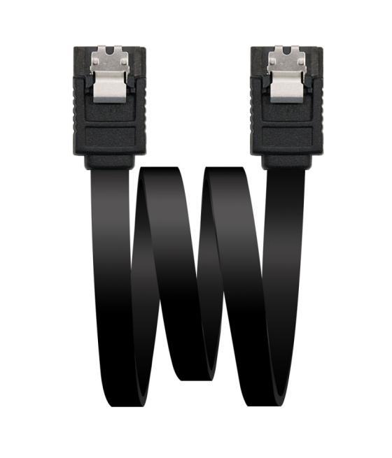 Nanocable cable sata iii datos 6g anclajes 0.5 m