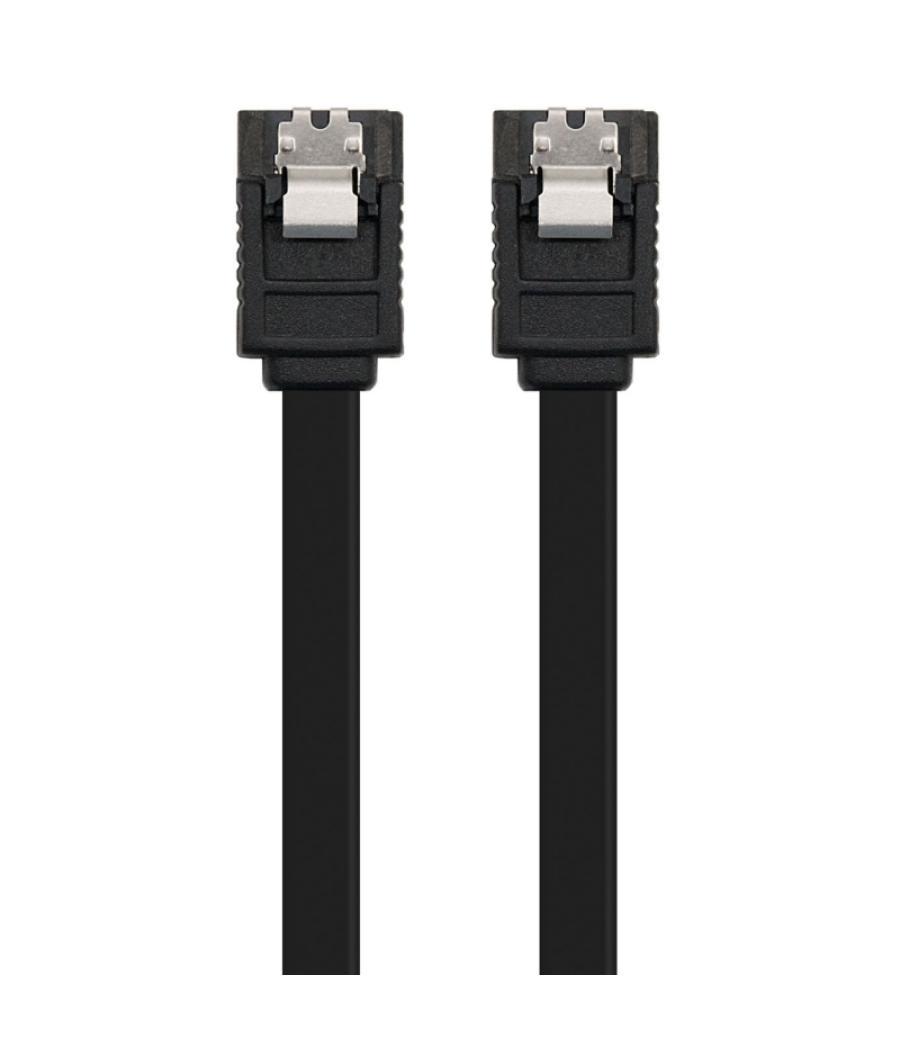 Nanocable cable sata iii datos 6g anclajes 0.5 m