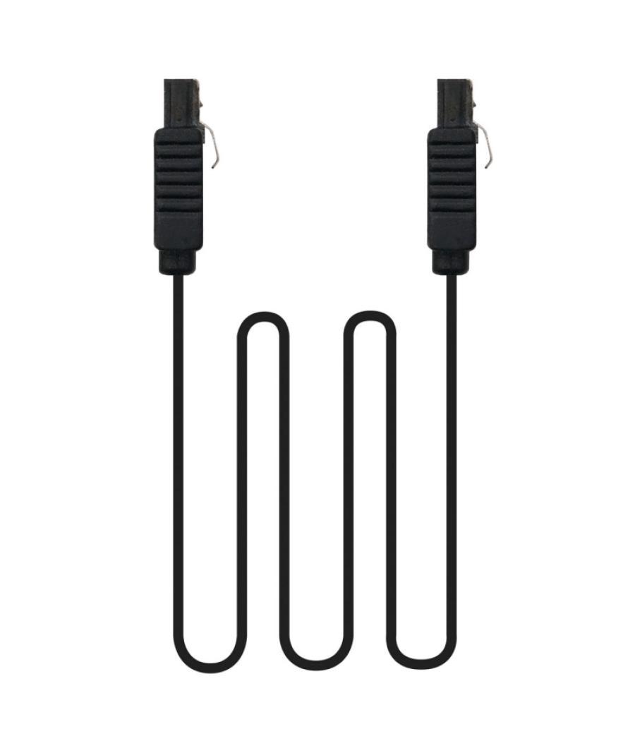 Nanocable cable sata iii datos 6g anclajes 0.5 m