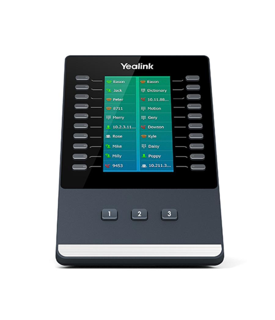 Yealink EXP50 IP módulo adicional (add-on) Negro, Gris 23 botones