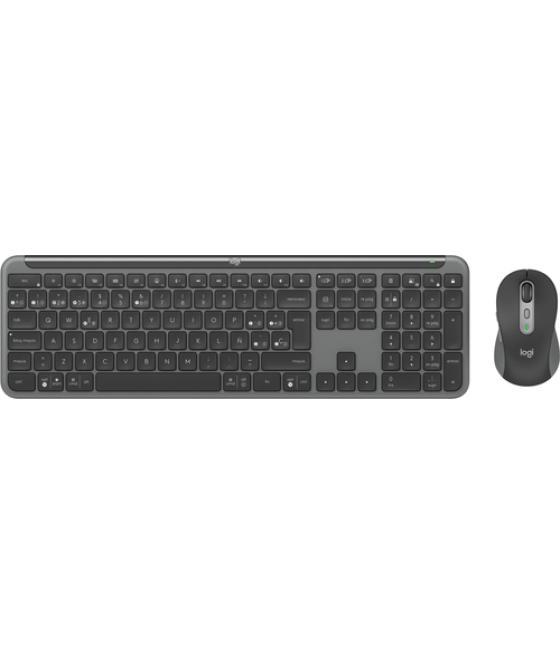 Logitech MK950 Signature for Business teclado Ratón incluido RF Wireless + Bluetooth QWERTY Español Grafito