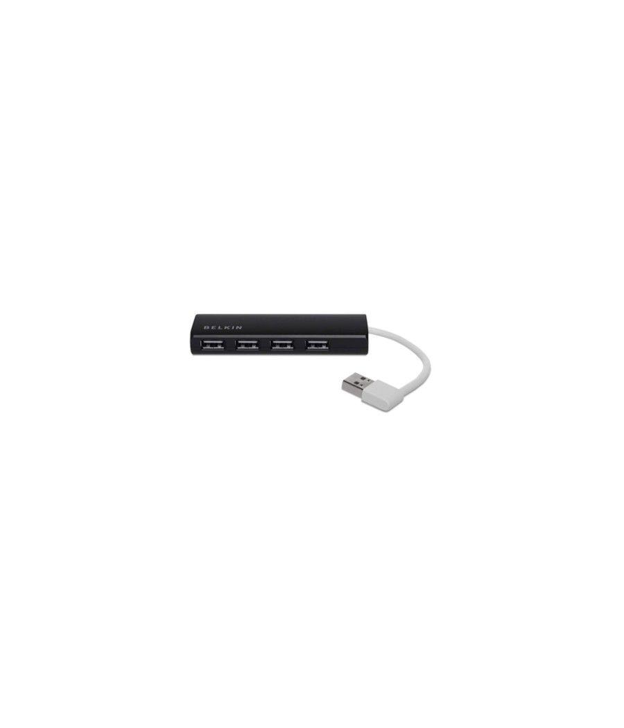 4-port travel usb2.0 hub ultra-slim - Imagen 2