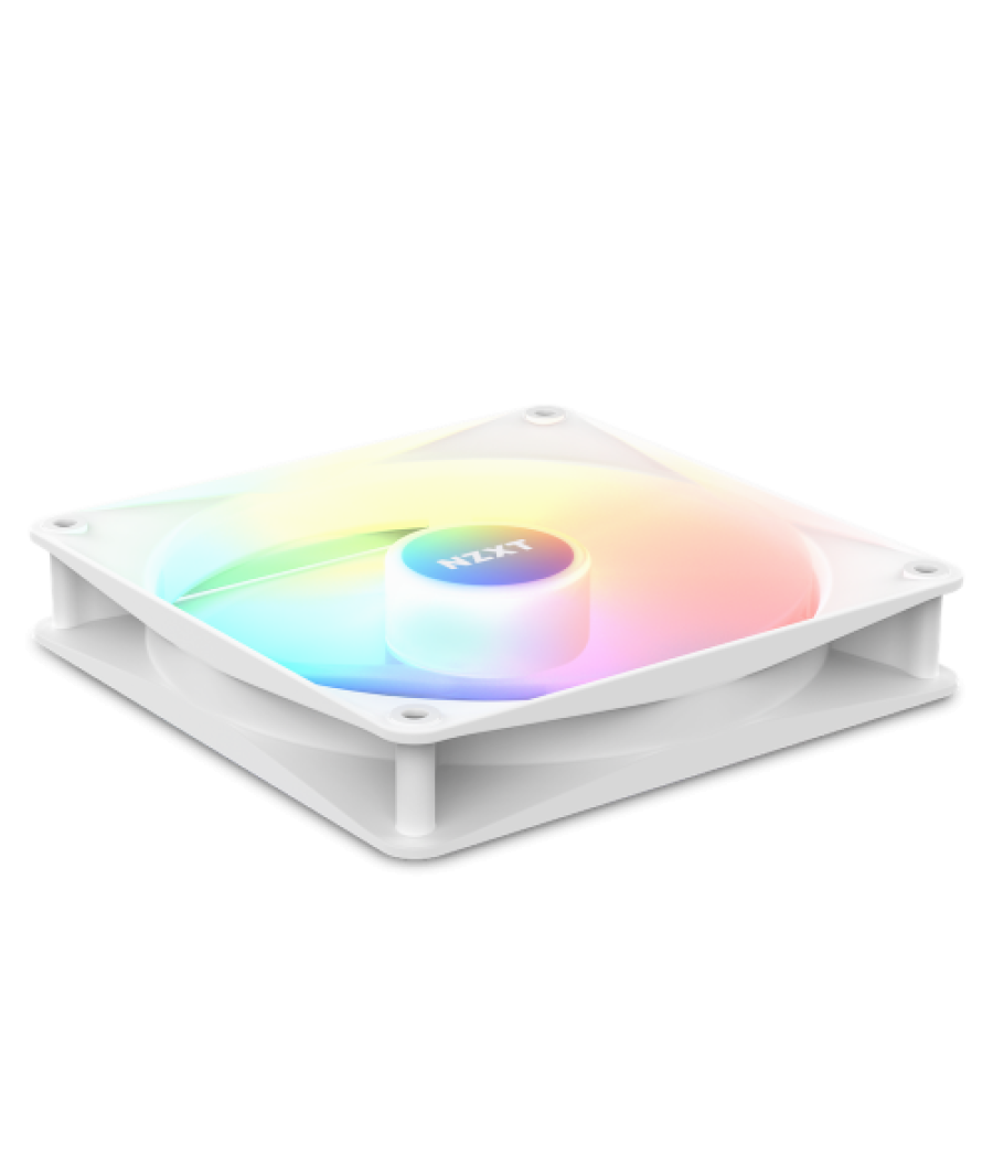 Nzxt f120 core rgb carcasa del ordenador ventilador 12 cm blanco 3 pieza(s)