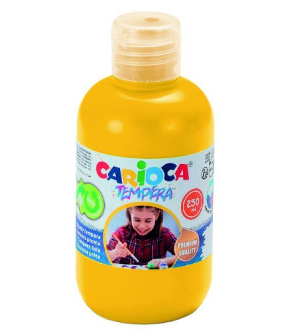 Botella tempera 250 ml. amarillo carioca 40424/03