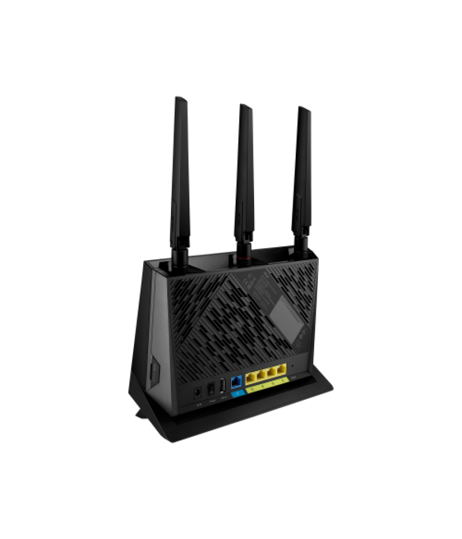 Asus 4g-ac86u router inalámbrico gigabit ethernet doble banda (2,4 ghz / 5 ghz) 3g negro