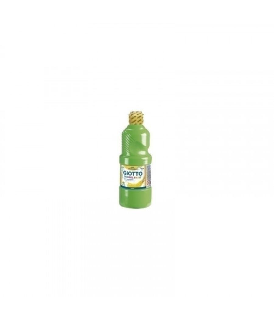 Giotto témpera escolar 500 ml botella verde