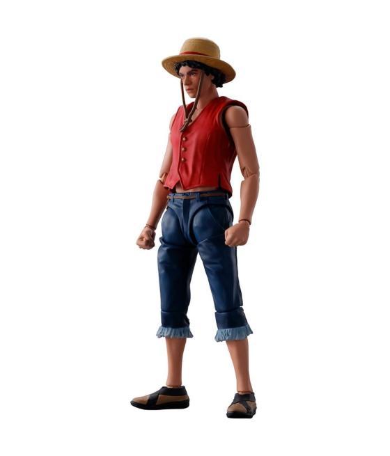 Figura tamashii nations sh figuarts one piece monkey d luffy netflix