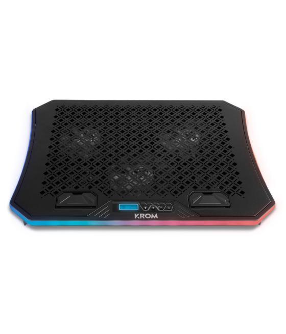 Base refrigeracion krom kooler rgb laptop cooling base
