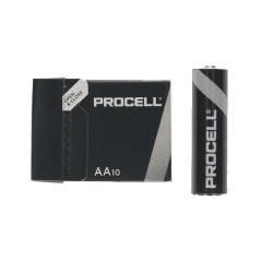 Pack de 10 pilas aa lr6 duracell procell id1500ipx10/ 1.5v/ alcalinas - Imagen 1