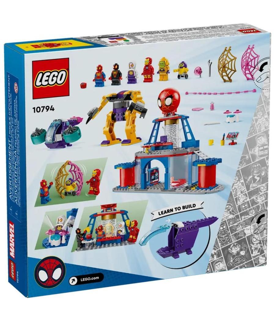 Lego cuartel general aracnido del equipo spidey