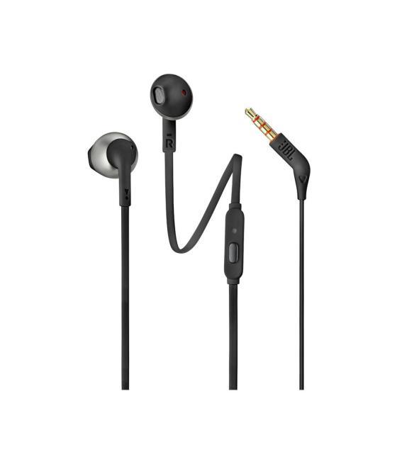 Auriculares intrauditivos jbl t205 black