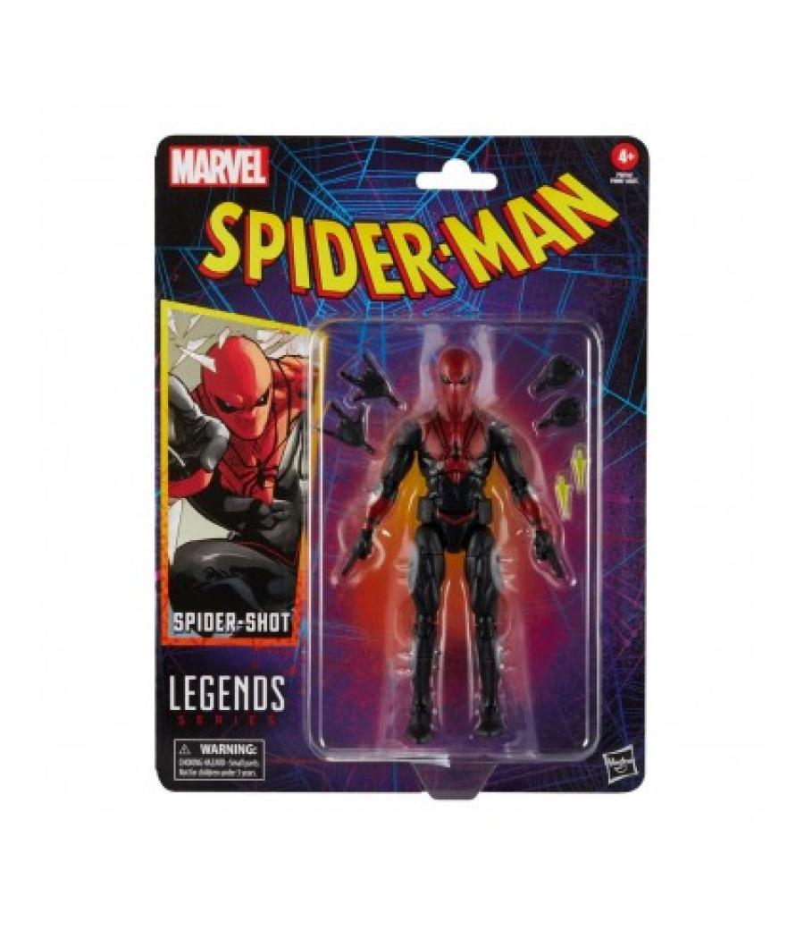 Figura hasbro marvel legends series spider - man spider - shot