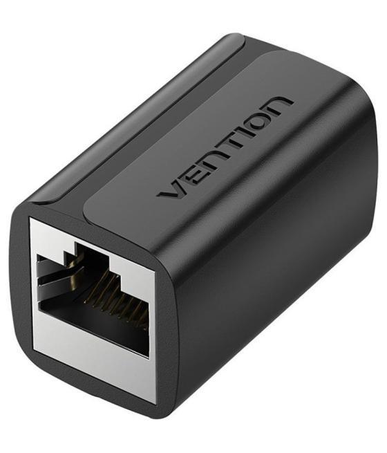 Adaptador conector rj45 cat7 ftp/h negro vention