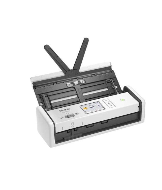 Escáner documental brother ads-1800w con alimentador de documentos adf/ doble cara