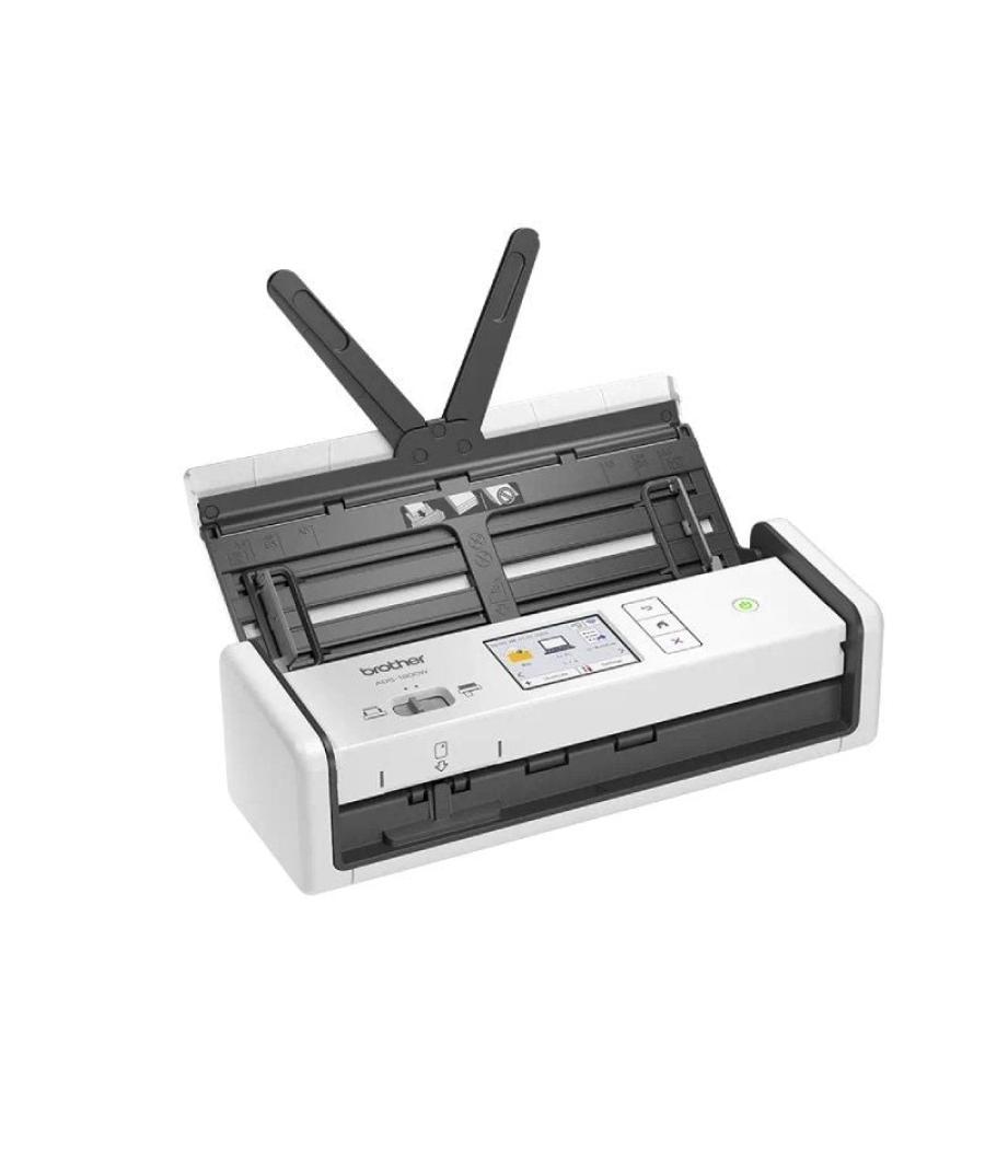 Escáner documental brother ads-1800w con alimentador de documentos adf/ doble cara