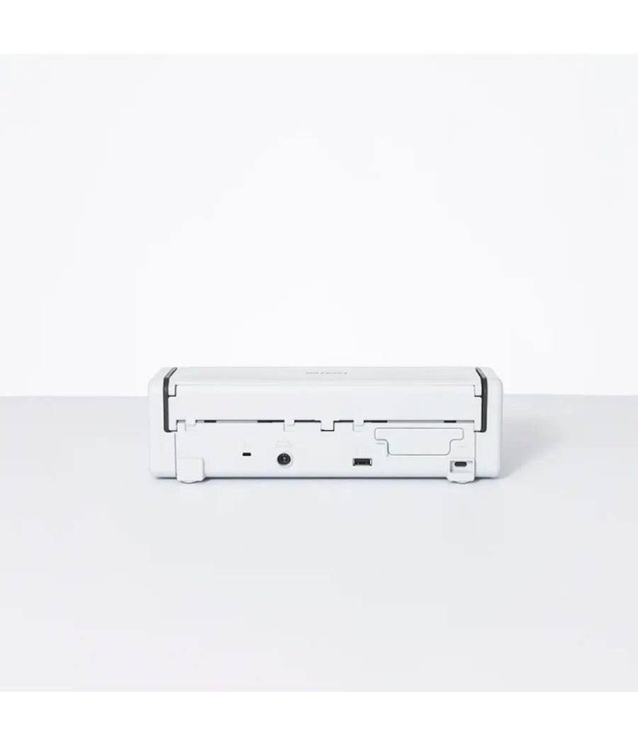 Escáner documental brother ads-1800w con alimentador de documentos adf/ doble cara