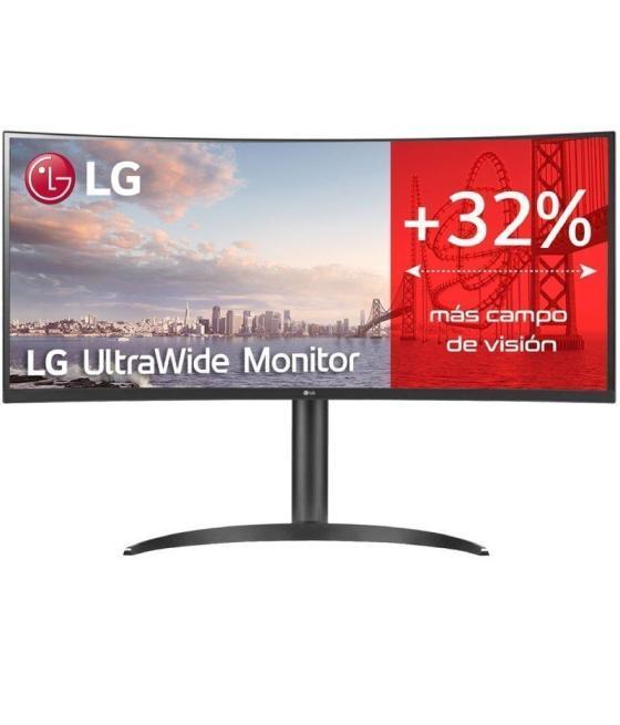 Monitor profesional ultrapanorámico curvo lg 34wq75c-b 34'/ wqhd/ multimedia/ negro