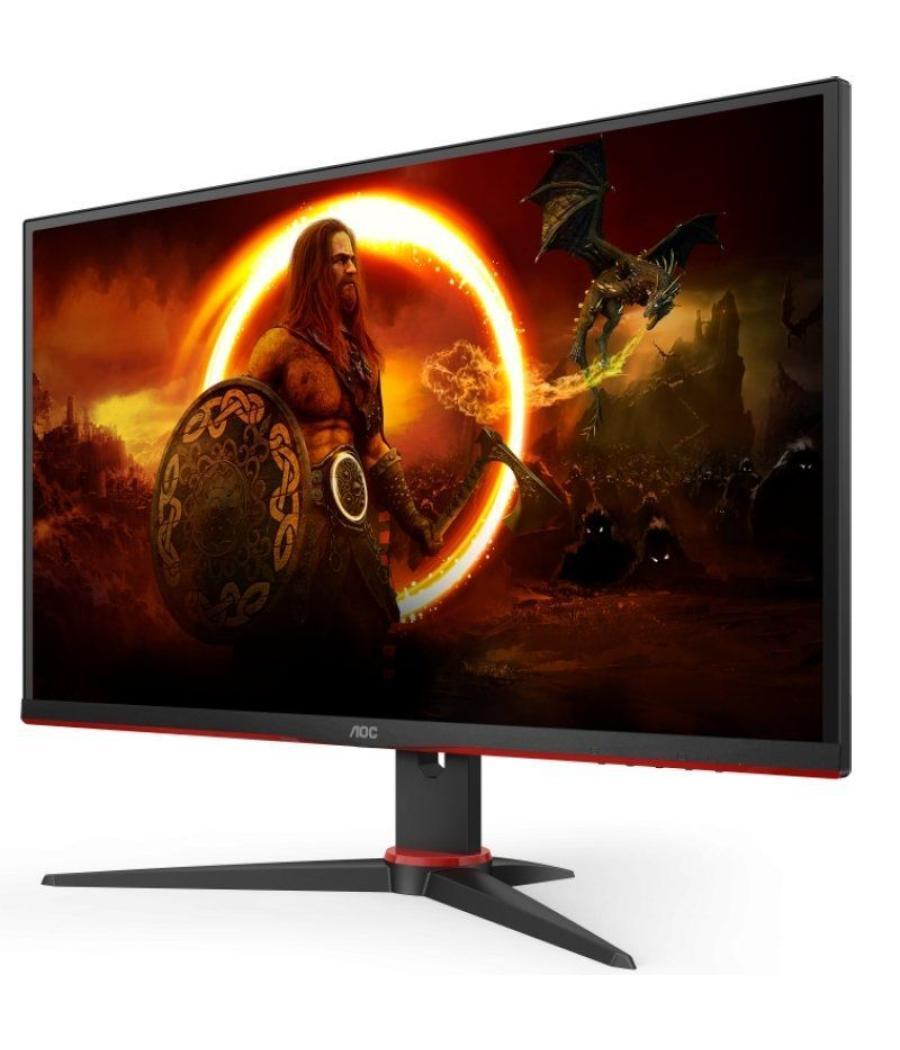 Monitor gaming aoc 27g2spae/bk 27'/ full hd/ 1ms/ 165hz/ ips/ multimedia/ negro y rojo