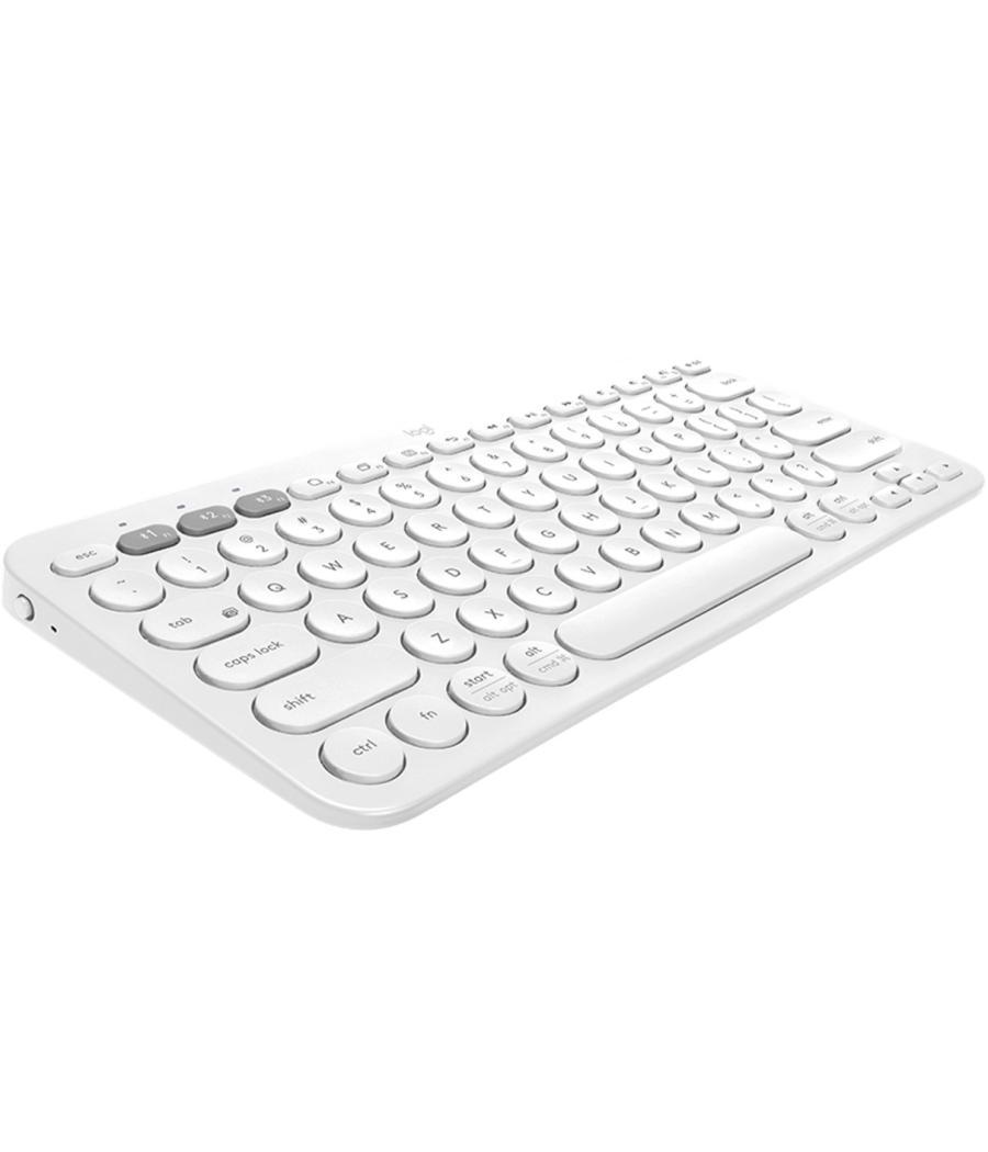 Teclado logitech k380 multi - device bluetooth blanco