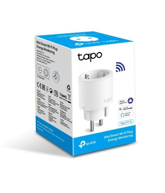 Mini enchufe inteligente tp - link tapo p115 2.4ghz