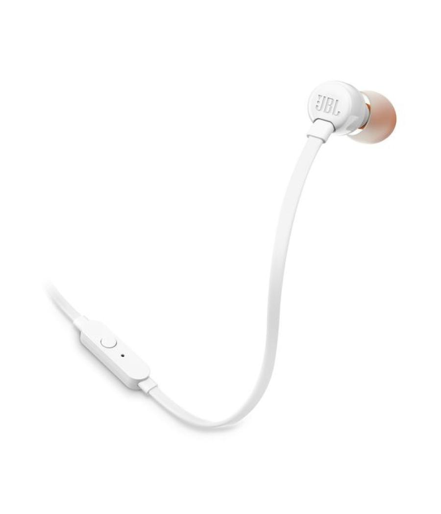 Auriculares intrauditivos jbl t160 white