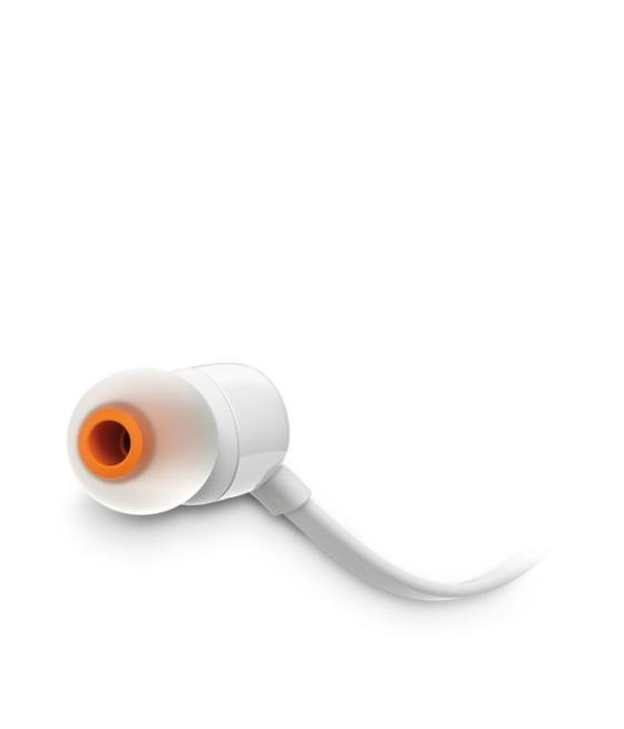 Auriculares intrauditivos jbl t160 white