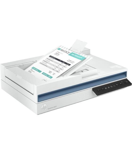 Escáner documental hp scanjet pro 3600 f1 con alimentador de documentos adf/ doble cara