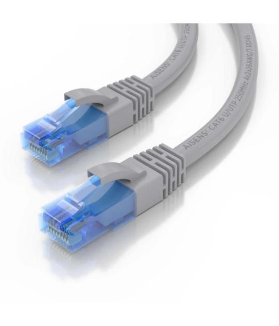 Aisens cable rj45 cat.6 utp awg26 cca gris 3.0m