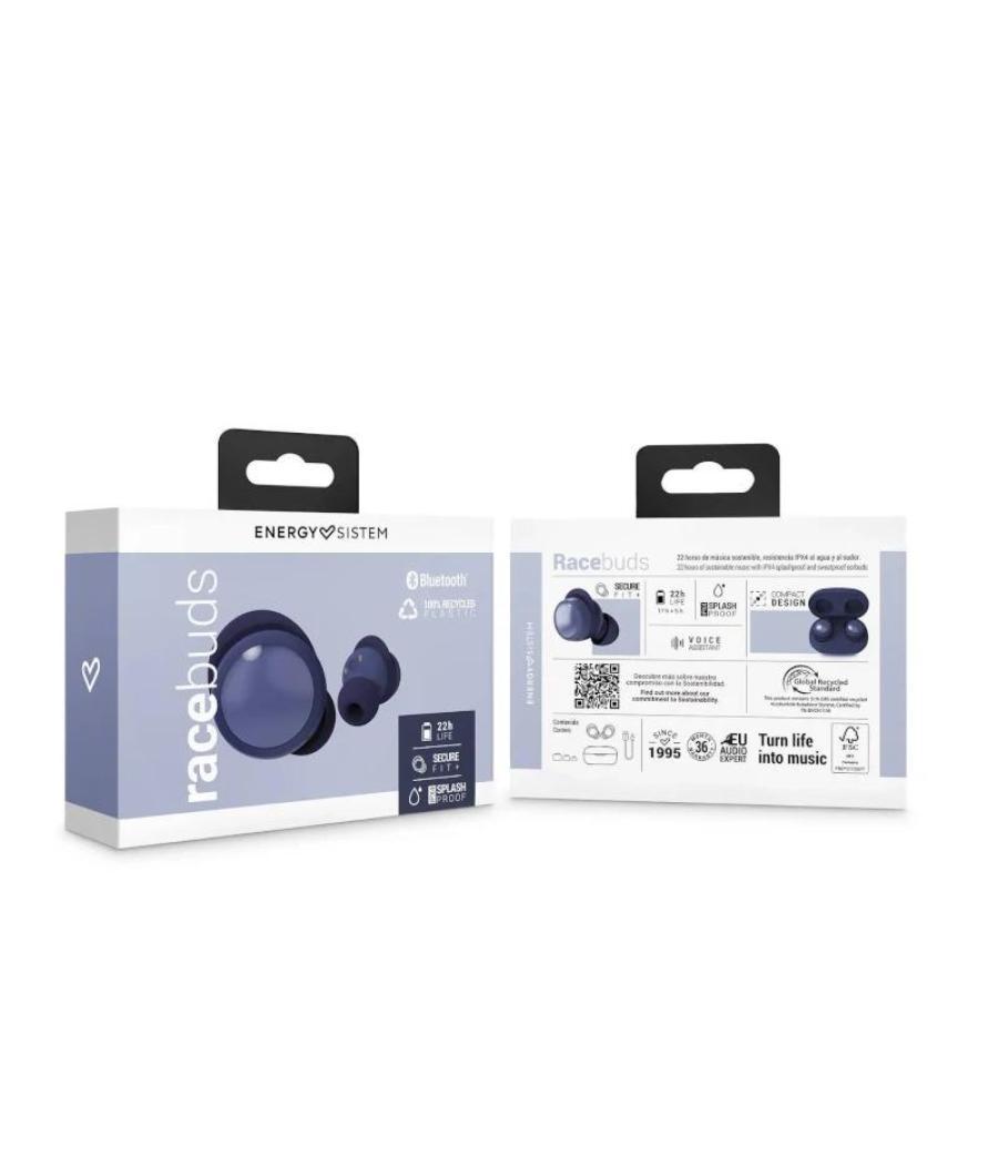 Energy sistem auriculares navy racebuds ipx4