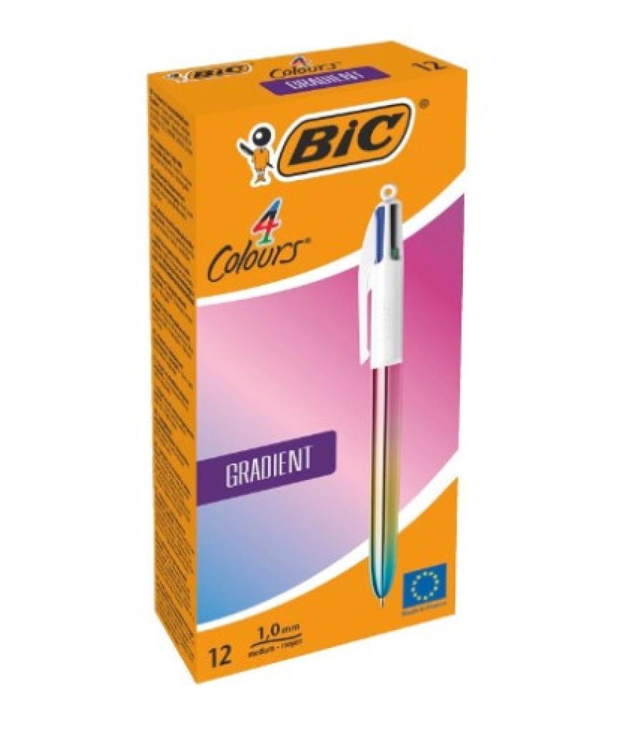 Bolígrafo 4 colores gradient bic 511034