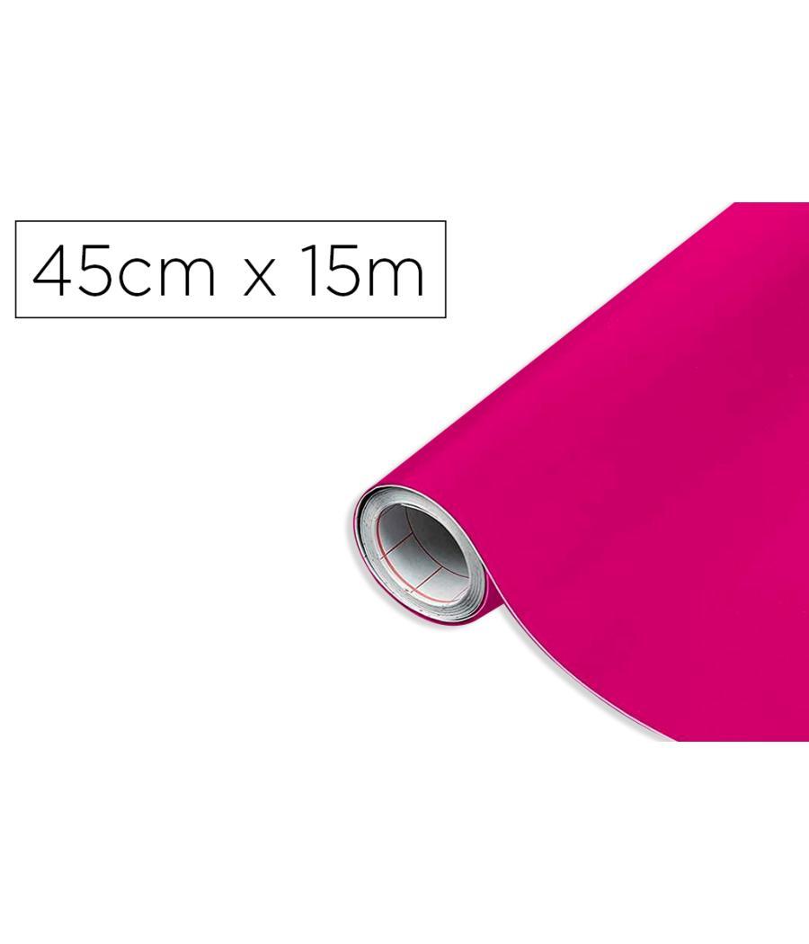 Rollo adhesivo d-c-fix magenta ancho 45 cm largo 15 mt