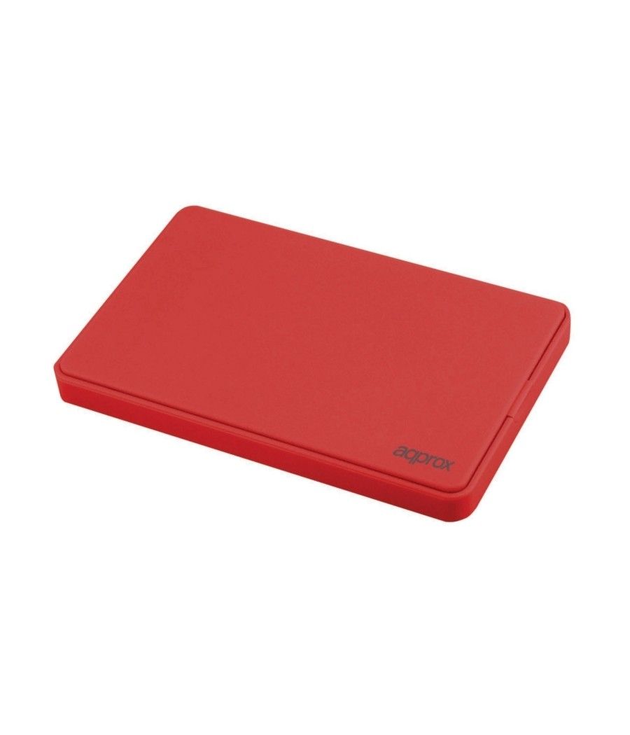 approx! APPHDD200R caja HDD 2.5" SATA 2.0 Rojo - Imagen 1