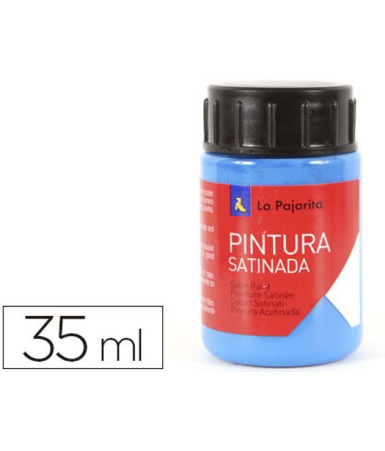 Pintura látex la pajarita cyan 35 ml