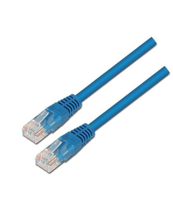 Cable de red rj45 utp aisens a133-0190 cat.5e/ 50cm/ azul