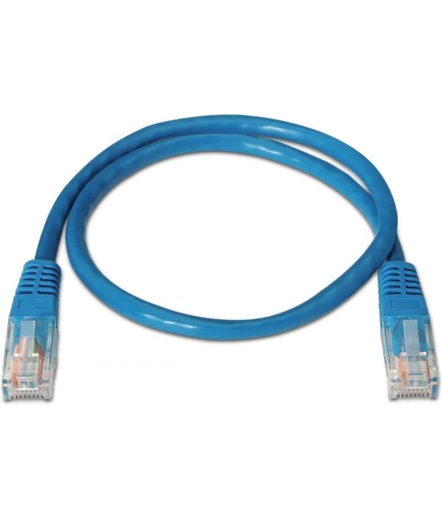 Cable de red rj45 utp aisens a133-0190 cat.5e/ 50cm/ azul