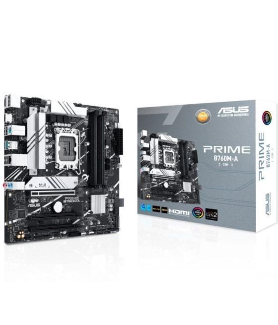 Placa base asus prime b760m-a-csm socket 1700/ micro atx