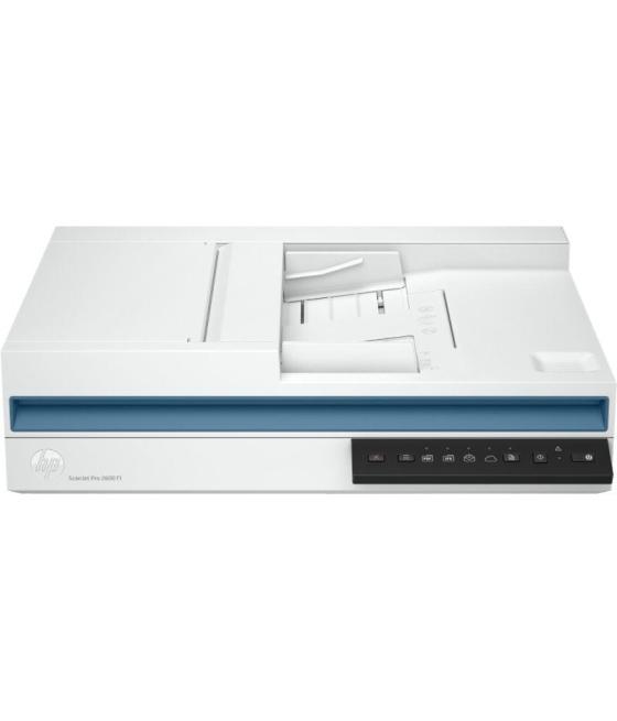 Escáner documental hp scanjet pro 2600 f1 con alimentador de documentos adf/ doble cara