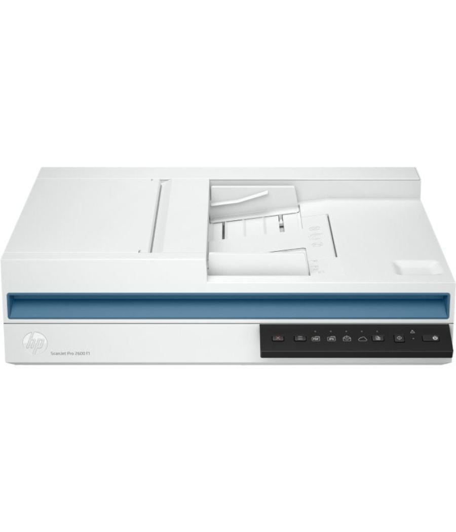 Escáner documental hp scanjet pro 2600 f1 con alimentador de documentos adf/ doble cara