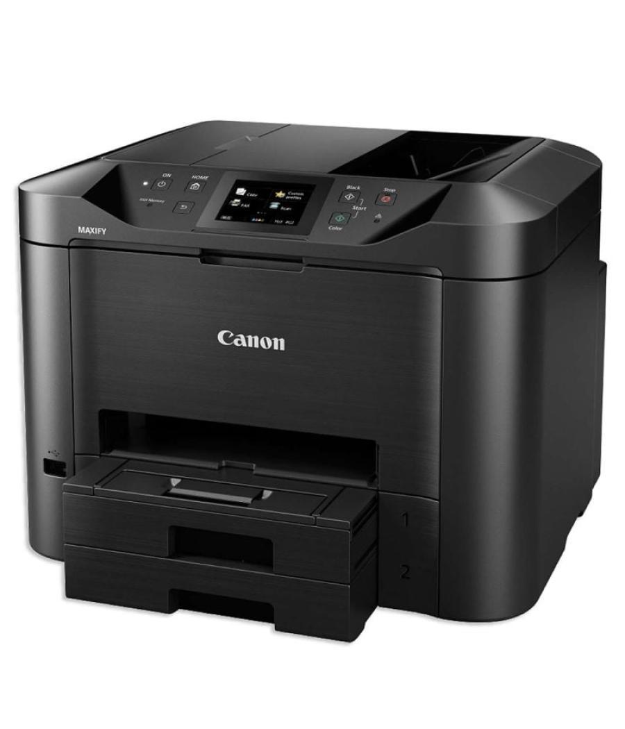Multifunción canon maxify mb5450 wifi/ fax/ dúplex/ negra