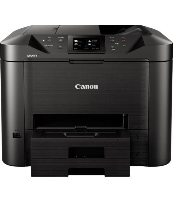 Multifunción canon maxify mb5450 wifi/ fax/ dúplex/ negra
