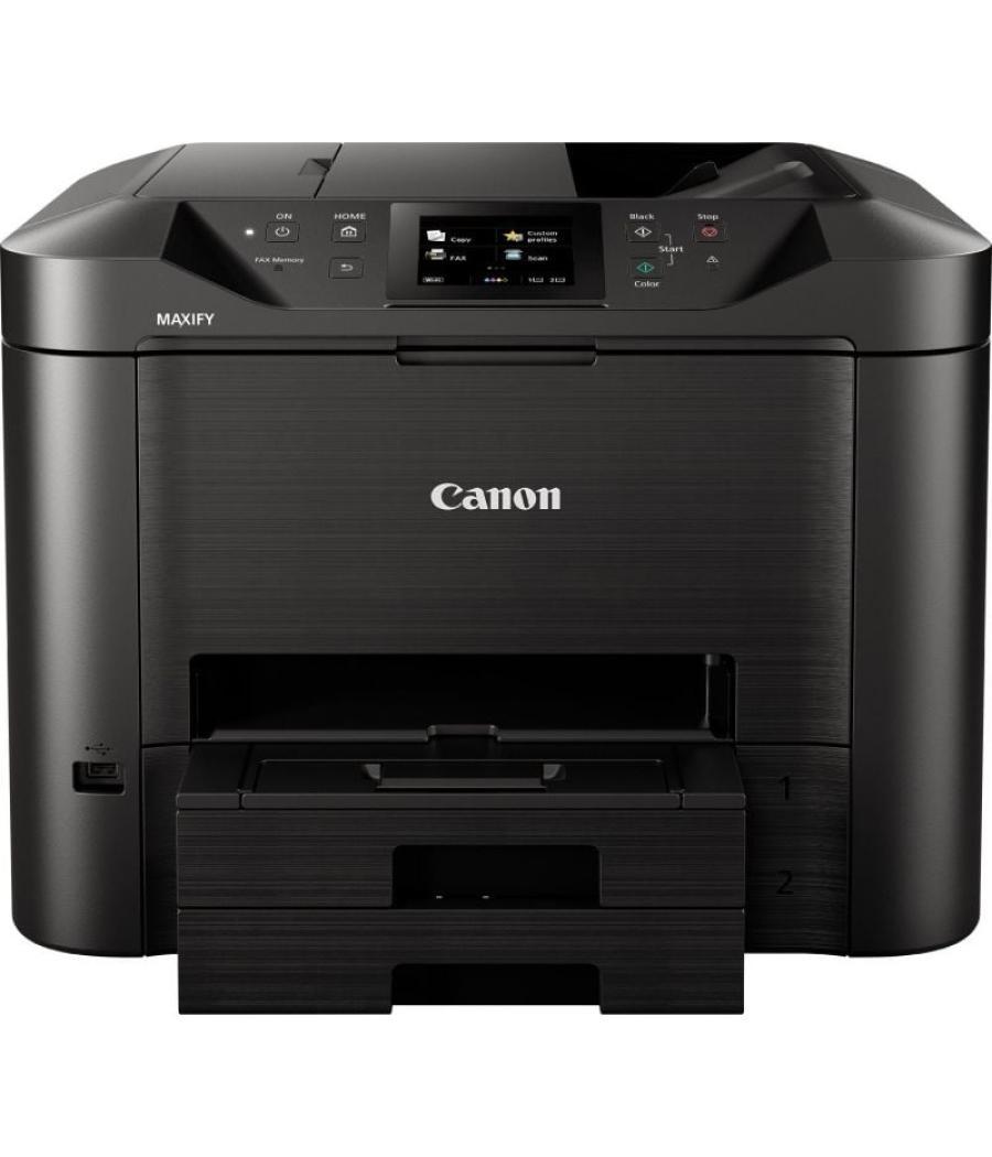 Multifunción canon maxify mb5450 wifi/ fax/ dúplex/ negra