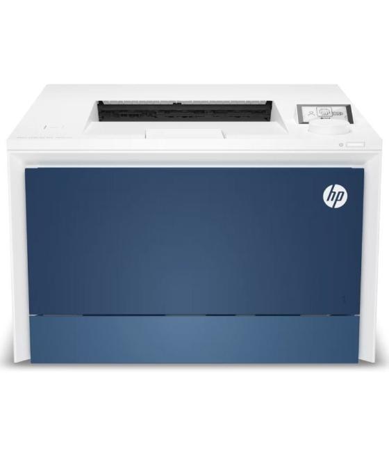 Impresora láser color hp laserjet pro 4202dw wifi/ dúplex/ blanca y azul