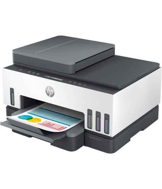 Multifunción recargable hp smart tank 7305/ wifi/ dúplex/ blanca