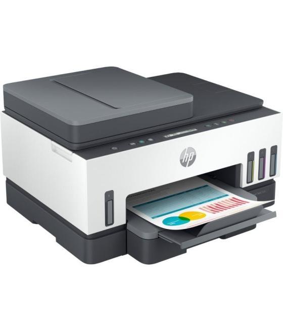 Multifunción recargable hp smart tank 7305/ wifi/ dúplex/ blanca