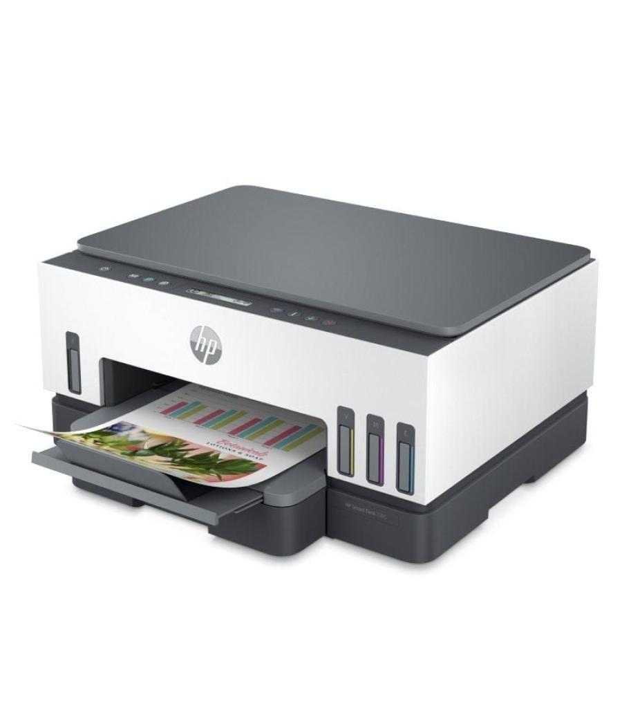 Multifunción recargable hp smart tank 7005/ wifi/ dúplex/ blanca