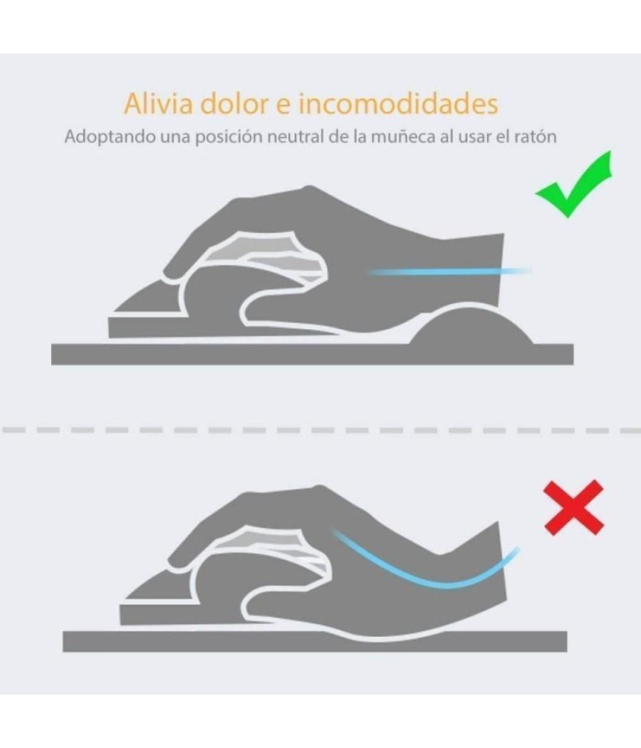 Alfombrilla ergonómica fellowes 9112101/ 25 x 20 x 235mm