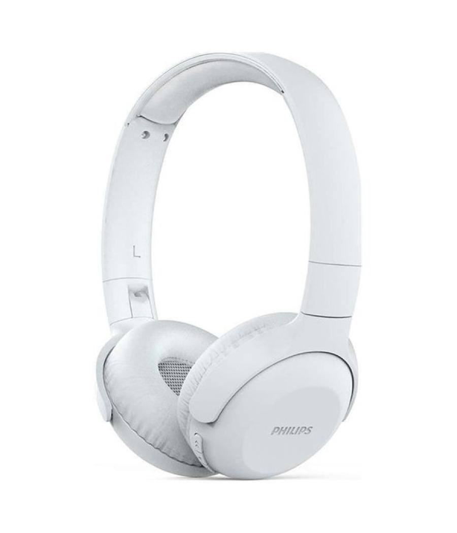 Headset bluetooth philips tauh202wh/00 blanco altavoces 32mm bt 4.2